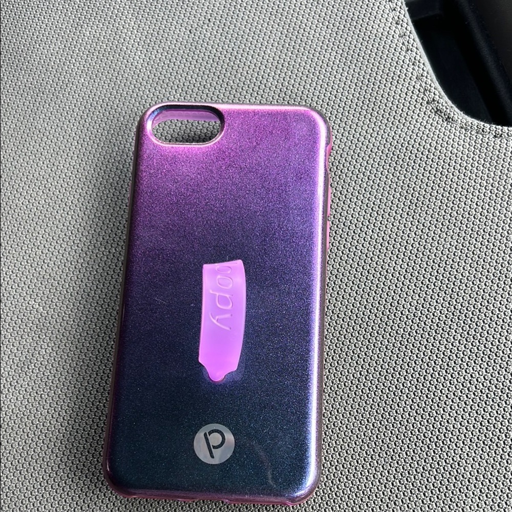 Purple Loopy iPhone SE Case